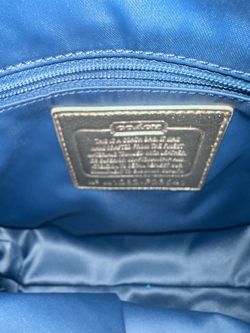 Coach Multicolor Plaid Dome Satchel with Pink and Gold Accents - Picture 5 of 5